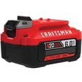 thumbnail image 1 of Batería de Ion de Litio 20V 6.0Ah Craftsman CMCB206, 1 of 9