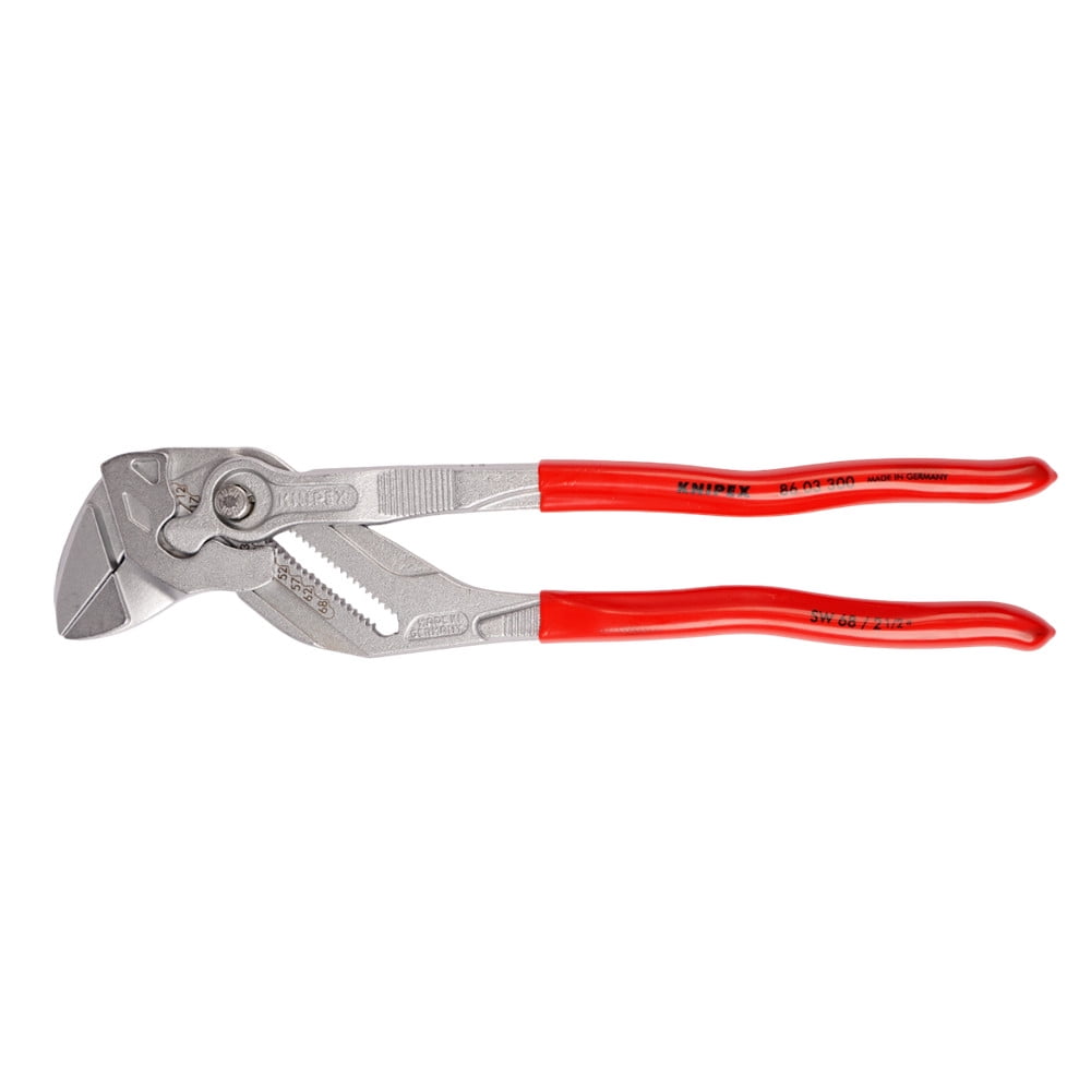 KNIPEX 00 19 55 S7 Set of Pliers Wrenches 3-Piece Chrome, 330mm Adjustable : KNIPEX