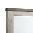 thumbnail image 6 of Bowery Hill Wood 7-Drawers Bedroom Dresser with Mirror Set in Gray, 6 of 12