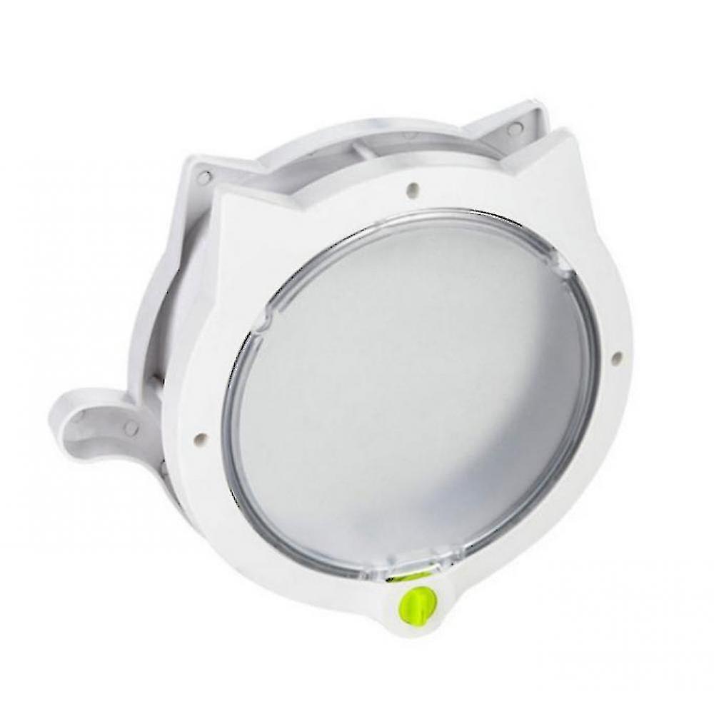 Whtie-Cat Door For Pets Cat Flap - For Interior and Exterior Doors