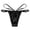 Black, variant on Tucking Panties for Women Brief Underwear for Women Panties Set Bikini Women Panties Womens Breathable Underwear Women Embroidered Hollow Sexy Low Waist Underpants Open Cut Pearl