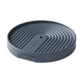 thumbnail image 1 of S SERENABLE Plateau de Drainage Intégré Rouleau pour Plantes pour Salon Gris 12 Pouces, 1 of 9