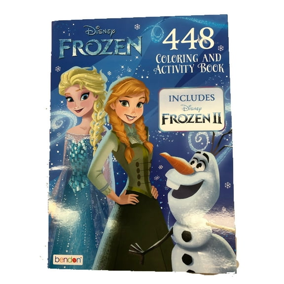 Coloring Book - Frozen - Coloring and Activity Book - 448p