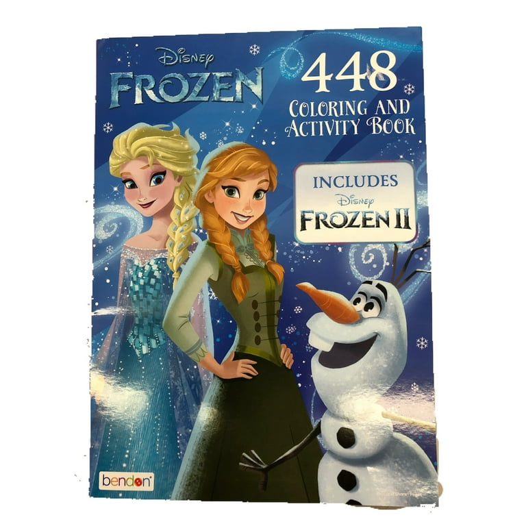 Coloring Book - Frozen - Coloring and Activity Book - 448p
