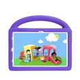 thumbnail image 5 of Dteck Case For Lenovo Tab M10 FHD Plus TB-X606F 10.3" 2020,Shockproof EVA Foam Lightweight Kids Friendly Case Kickstand Handle Protective Cover,Purple, 5 of 6