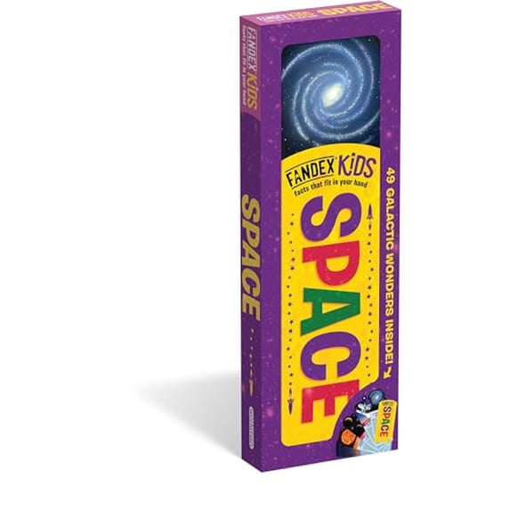 Pre-Owned Fandex Kids: Space: Facts That Fit in Your Hand: 49 Galactic Wonders Inside!, 9781523513895, 1523513896, Paperback,
