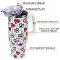 thumbnail image 3 of Christmas Tumbler with Handle and Straw Lid 40 oz,Cute Christmas Gifts for Women Xmas Lights Snowflakes Vacuum Insulated Leak Proof Tumbler,Winter Holiday Accessories Stainless Steel Coffee Cup Mug, 3 of 6