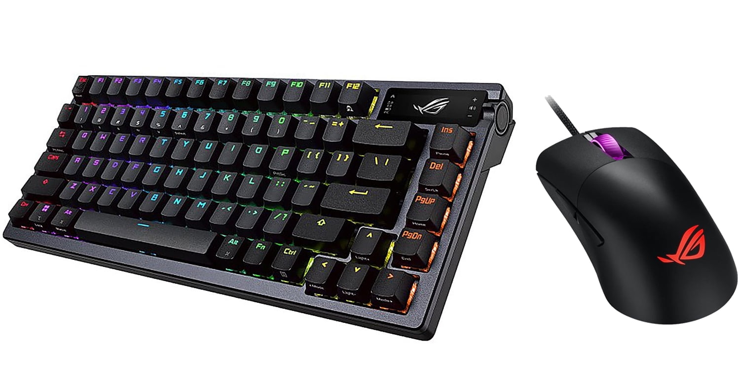 ROG AZOTH KEYBOARD AND KERIS ll ACE セット
