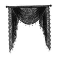 thumbnail image 4 of Ventana de cascada Venance Vintage Diseño Vintage Romántico Romántico transpirable con Bead Tassels Cerecho de botas para las cortinas de café baño Ancho de 100 cm, 4 of 8