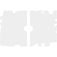 thumbnail image 4 of 26"W x 17 3/8"H x 3"ID x 9 1/4"C x 1"P Novo Architectural Grade PVC Contemporary Ceiling Medallion, Two Piece, 4 of 11