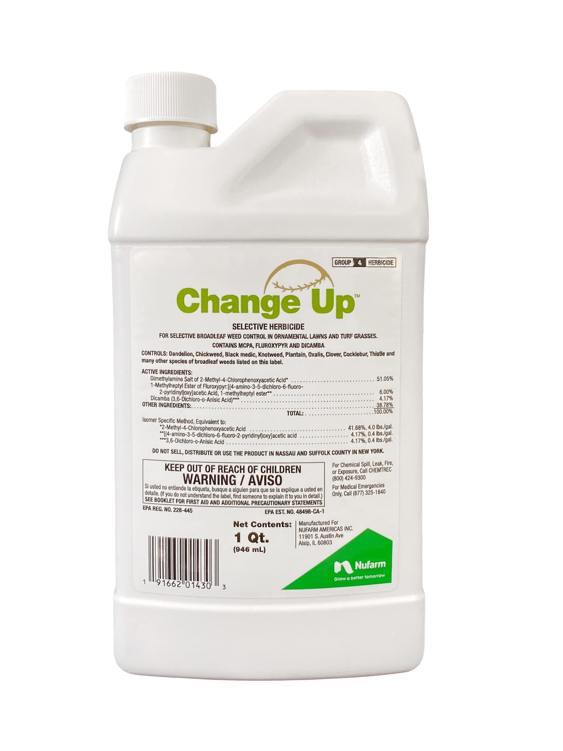 AquaSweep Herbicide - Landscape and Aquatic Herbicide - 32 fl oz Bottle by  NuFarm - Walmart.com