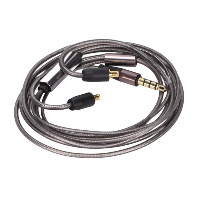 Cable de audio para auriculares Cable de auriculares mejorado con control de música con micrófono para ATH CKS1100