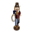 thumbnail image 1 of Santa's Workshop Inc. Casse-Noisette Décoratif Maison 14 Pouces Texas Cowboy, 1 of 1