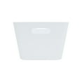 thumbnail image 5 of (12 pack) Mainstays Large Easy Access Plastic Storage Bin, Arctic White, 5 of 8