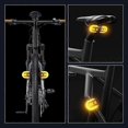 thumbnail image 3 of high quality Bicycle Turn Signal Light with Wireless Remote, Two Lamp Split Rear Light with Indicator, USB Rechargeable, 3 of 5