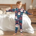 thumbnail image 4 of Boys Pajamas Girls Pajama Cute Santa Claus Cute Comfortable Cotton Two-piece Pajama Set, 4 of 7