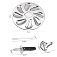 thumbnail image 3 of Linnome Oyster Shucking Clamp And Knife Set Professional Seafood Tools For Shucking Oysters In Home Kitchen, 3 of 9