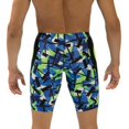 thumbnail image 2 of Dolfin Reliance Men's Molten Blue Printed Jammer Swimsuit, 2 of 3