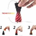 thumbnail image 4 of HLONK Impossible Pyramid Passthrough Sculpture  3D Printed Spiral Cone Toy  Anxiety Stress Relief Toy  3D Printed Fidget Toys  Smoothly Spining Pyramid, 4 of 8