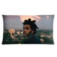 thumbnail image 1 of QIFEIHA The Weeknd XO Pillowcase Cushion Cover Two Sides Printing Size 20x30 inch, 1 of 2