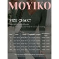 thumbnail image 7 of MOYIKO V Neck Long Sleeve Shirts for Women Fitted Thermal Undershirts Lightweight Trendy Tops, 7 of 7