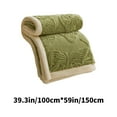 thumbnail image 3 of ufehgfjh Winter Blanket Soft Warm Solid Color Double Layer Sheep Blanket Nap Blanket 39.37x59.05in, 3 of 5