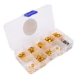 thumbnail image 1 of RC Rondelle Plate, 125 Pcs Traitement d'Oxydation Anodique RC Vis Rondelle Kit Alliage d'Aluminium pour Voiture 1/8 RC pour Voiture RC Bleu, Rouge, Or, 1 of 8