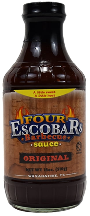 (6 pack) Four Escobars Original Barbecue Sauce