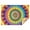 Colorful Rainbow Tie, variant on Colorful Tie Dye Starflower Pattern Rectangle Tablecloth 60"x84",Waterproof Polyester Rectangle Table Cloth, Wipeable Spillproof Polyester Tablecloth for Dining, Camping, Indoor and Outdoor