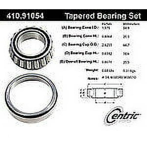 STANDARD TAPER BEARING Fits select: 1993-1998 TOYOTA T100