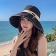thumbnail image 4 of Women's Packable Reversible Bucket Hat UV Sun Protection Wide Brim Summer Beach Cap, 4 of 6
