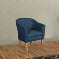 thumbnail image 6 of HomePop Modern Barrel Accent Chair, 6 of 6