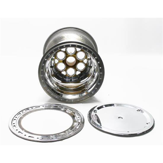 Weld Racing 15x17 42 Spline 6in BS Bead-Loc w/Cover