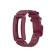 thumbnail image 1 of Compatible con Fitbit Ace 2 Bands para niños 6+, pulsera de silicona suave, accesorios para reloj, correa de repuesto, pulseras deportivas coloridas para Fitbit Ace 2 para niños y niñas (rojo vino) brillar Juguete, 1 of 3
