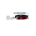 thumbnail image 4 of Peanuts Worldwide LLC Pet Leash, Dog Leash, Peanuts Snoopy Walking Silhouette Pose Red Black White, 4 Feet Long 1.0 Inch Wide, 4 of 6