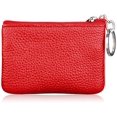 thumbnail image 2 of Monedero mini JAMW de cuero rojo para mujer hombre niño niña, 2 of 5