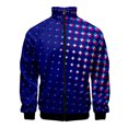 thumbnail image 2 of Chaqueta con estampado 3D de lunares de colores para hombre, abrigo de manga larga con estampado de moda pop, chaquetas de calle de gran tamaño para primavera y otoño, chaquetas con cremallera, 2 of 4