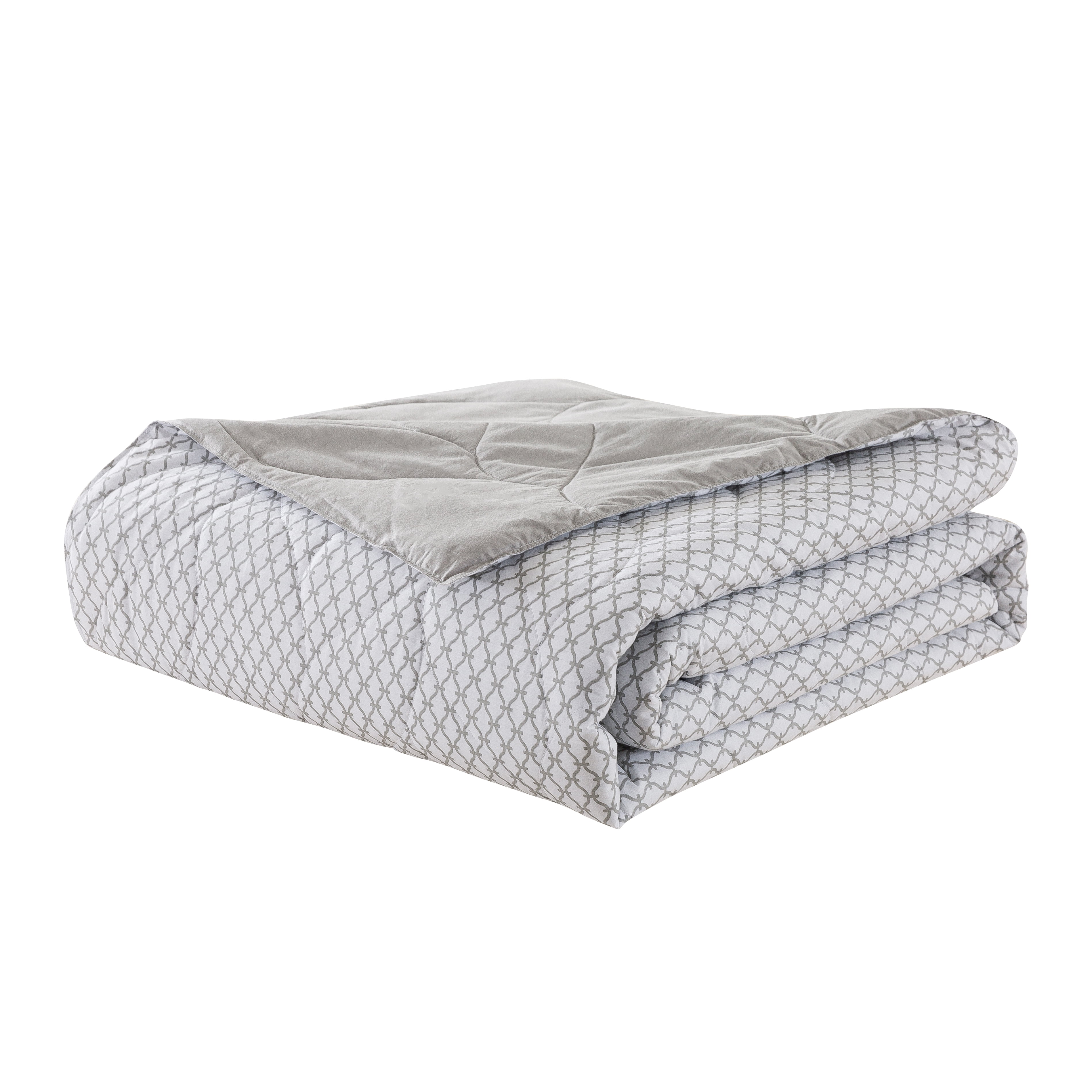 Waverly Cotton Reversible Down Alternative Blanket - Twin