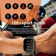 thumbnail image 4 of LIGE Men Smart Watch (Answer/Dial) for Android iOS Bluetooth Calls Fitness Tracker IP68 Waterproof Stainless Steel Straps Black, 4 of 6