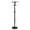 Black, variant on MONIPA 67" Metal Coat Tree, Metal Coat Hat Hanger with 16 Hooks And Stable Marble Base, Hat Jacket Stand (White)