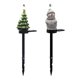 thumbnail image 2 of Inteprter Lámpara de decoración de calle con estacas alimentadas por energía Solar, fiesta, boda, jardín, camino de entrada, patio, pasarela Iluminación y accesorios Muñeco de nieve, 2 of 6