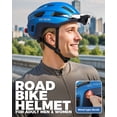 thumbnail image 6 of VICTGOAL Adult Bike Helmet for Men Women, Lightweight Adjustable Road Bicycle Helmet with Magnetic Buckle for Commuting and Cycling, 6 of 7