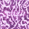 thumbnail image 1 of Ahgly Company Indoor Square Abstract Purple Modern Area Rugs, 8' Square, 1 of 4