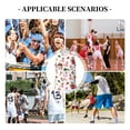 thumbnail image 6 of Naloa Cute Animal Basketball Jersey Reversible Men's Mesh Athletic Sports Shirts Training Practice S-4XL3X-Large, 6 of 6