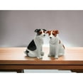thumbnail image 2 of Jack Russel Dog Ceramic Salt and Pepper Shakers 2.6"x1.6" Gift, 2 of 3