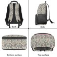 thumbnail image 4 of HUIACONG Light Camo Bow School Backpack for Boys Girls Ages 6-18 Water Resistant Multi Pocket Padded Adjustable Straps Large Capacity Bookbag for Elementary Middle High School Daily Use, 4 of 7