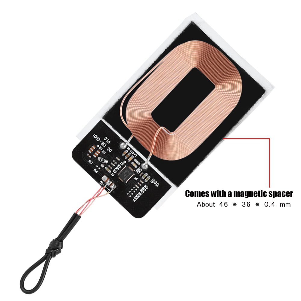Mgaxyff DIY Qi Standard Wireless Charging Receiver Module Coil Receiver