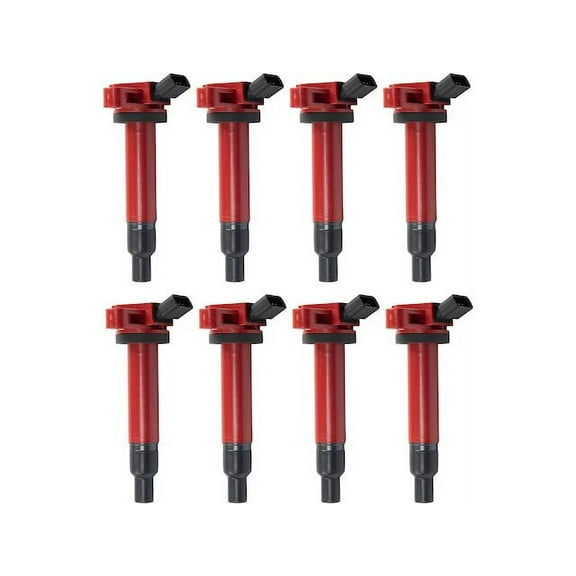 Ignition Coil Set 8 Piece - Compatible with 2000 - 2009 Toyota Tundra 4.7L V8 2001 2002 2003 2004 2005 2006 2007 2008