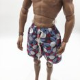 thumbnail image 2 of Pantalones cortos de playa para hombres de escala 1/6 para accesorios de figura de acción masculina de 12 pulgadas Sunnimix Figura de acción Ropa, 2 of 8