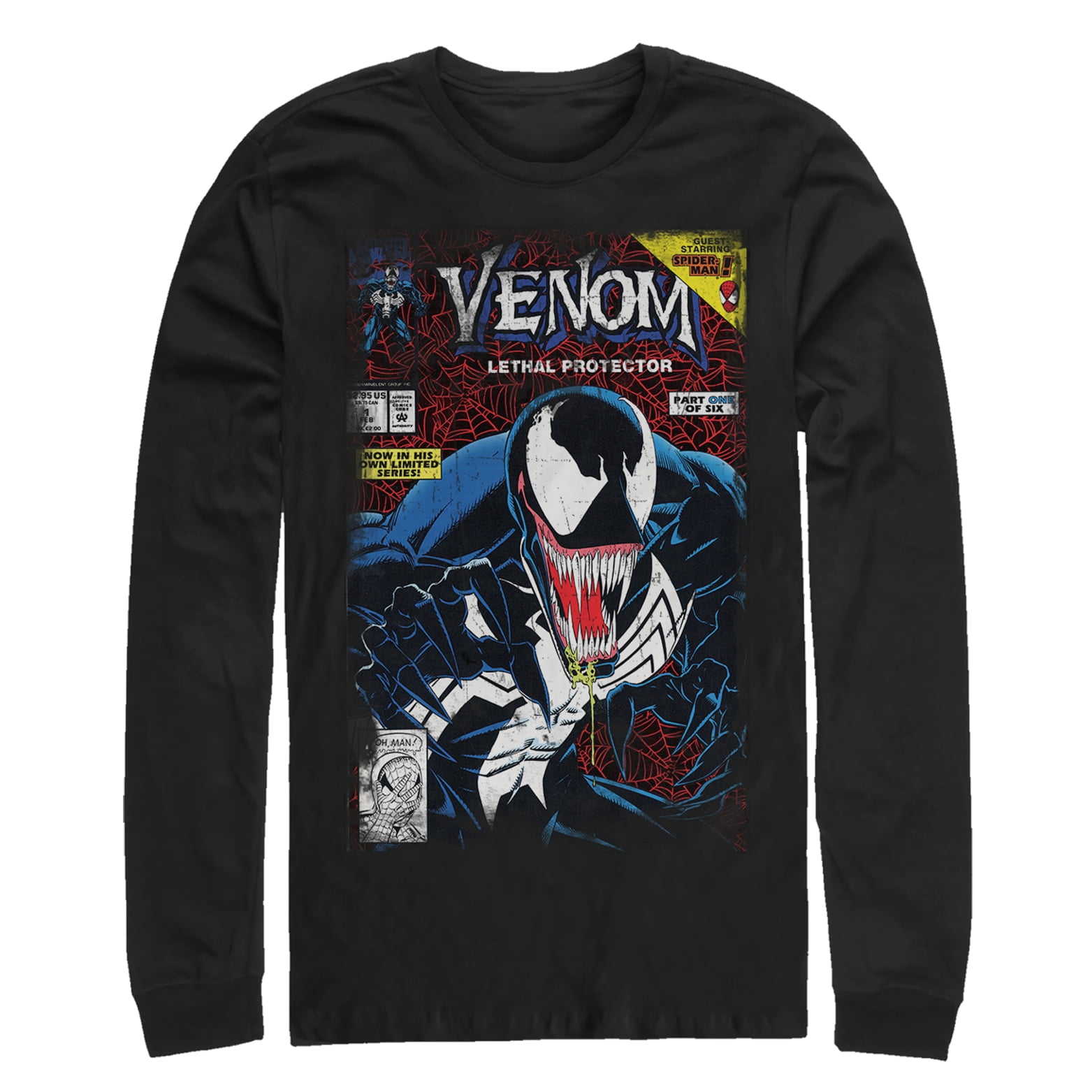 Marvel Men's Marvel Venom Lethal Protector Long Sleeve